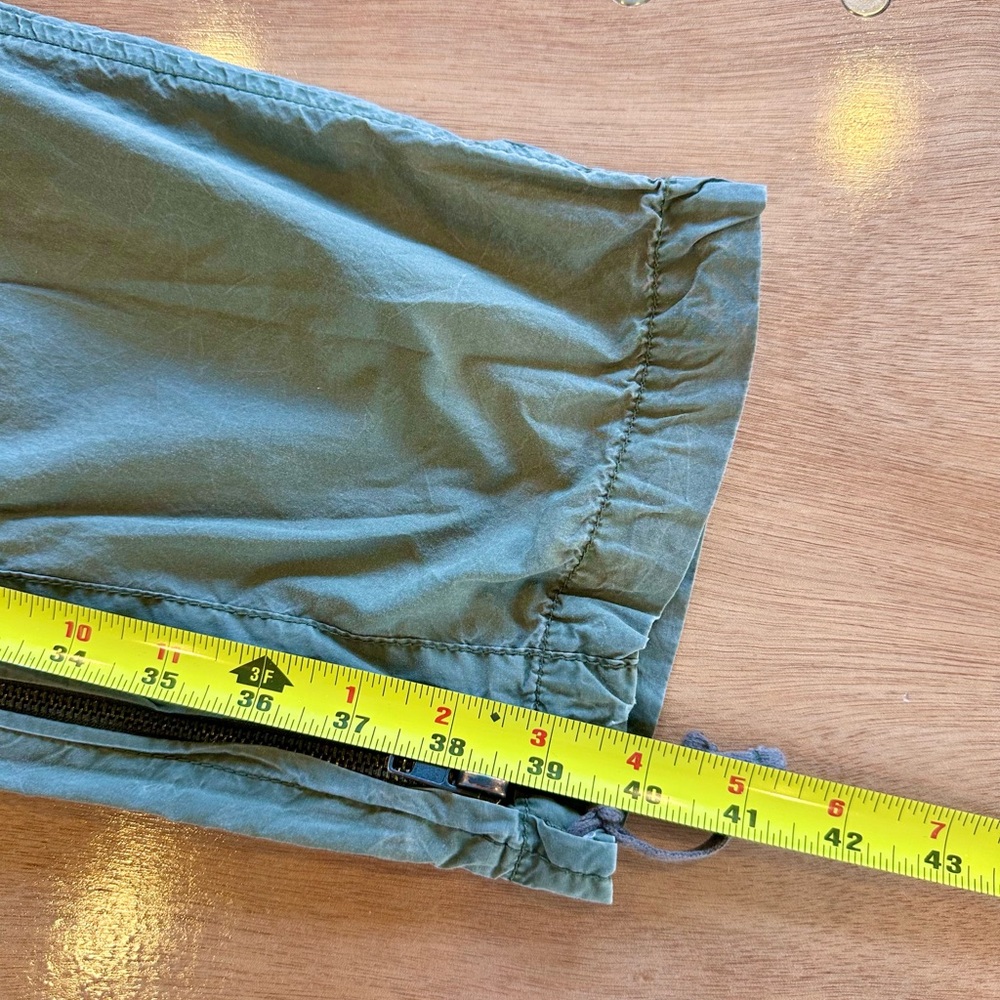 Vintage Free People Olive Green Cargo Pants - Picture 9 of 10